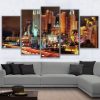 Las Vegas Strip New York New York Casino - Nature Canvas Print Wall Art