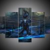 League Of Legends 7 - Gaming 5 Panel Canvas Art Wall Decor