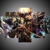 League Of Legends 9 - Gaming 5 Panel Canvas Art Wall Decor