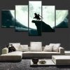 Legend Of Zelda Twilight Princess Gaming - 5 Panel Canvas Art Wall Decor