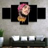 Lil Peep The Art 1 Celebrity - 5 Panel Canvas Art Wall Decor