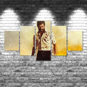 Logan 1 - Movie 5 Panel Canvas Art Wall Decor