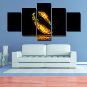 Lord Of The Rings 01 - Movie 5 Panel Canvas Art Wall Decor