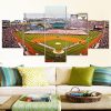 Los Angeles Angels Stadium Baseball - 5 Panel Canvas Art Wall Decor