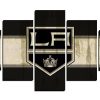 Los Angeles Kings Nhl Team Gold - Sport 5 Panel Canvas Art Wall Decor