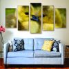 Loving Ducks - Animal 5 Panel Canvas Art Wall Decor