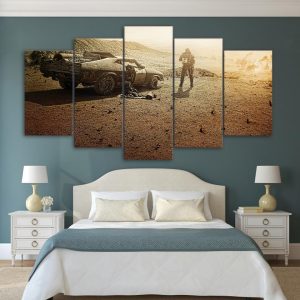 Mad Max Fury Road 01 - Movie 5 Panel Canvas Art Wall Decor