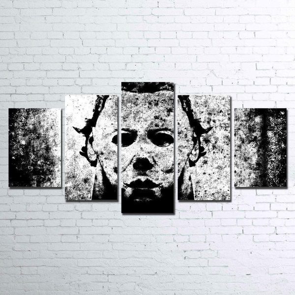 Michael Myers Movie - 5 Panel Canvas Art Wall Decor