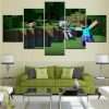 Minecraft Poster 6 Gaming - 5 Panel Canvas Art Wall Decor