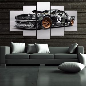 Modern Car - Automative 5 Panel Canvas Art Wall Decor