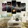 Modular - Music 5 Panel Canvas Art Wall Decor