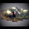 Motocross Motor Car - Automative 5 Panel Canvas Art Wall Decor