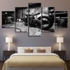 Motorcycle 12 - Automative 5 Panel Canvas Art Wall Decor