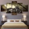 Motorcycle 20 - Automative 5 Panel Canvas Art Wall Decor