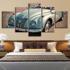 Motorcycle 74 - Automative 5 Panel Canvas Art Wall Decor