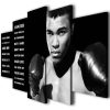 Muhammad Ali 1 - Famous Person 5 Panel Canvas Art Wall Decor