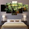 Musical Instruments 22 - Music 5 Panel Canvas Art Wall Decor