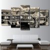 Mustang Ferrari Car & Motor - 5 Panel Canvas Art Wall Decor