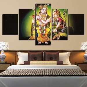 Mythical Image 1 - Religion 5 Panel Canvas Art Wall Decor