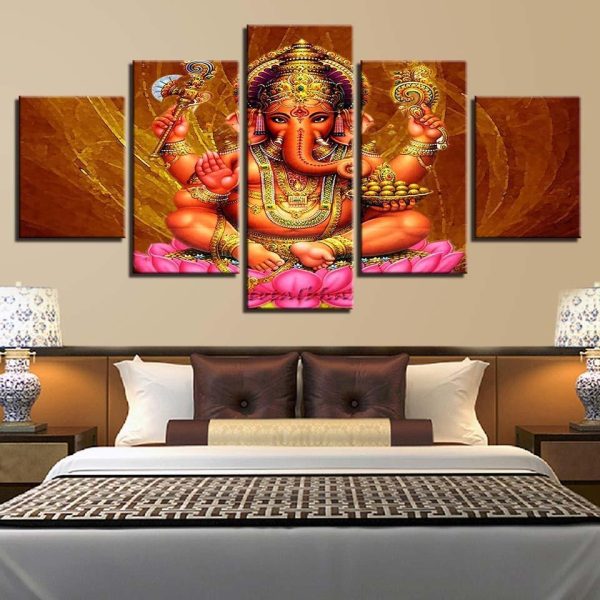 Mythical Image - Religion 5 Panel Canvas Art Wall Decor