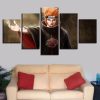 Naruto 09 - Anime 5 Panel Canvas Art Wall Decor