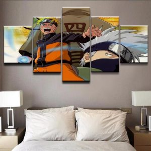 Naruto 11 - Anime 5 Panel Canvas Art Wall Decor