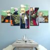 Naruto 19 - Anime 5 Panel Canvas Art Wall Decor