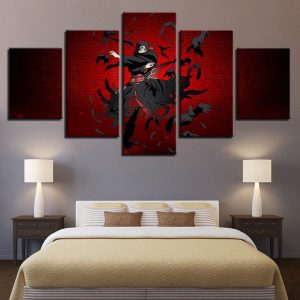 Naruto 41 - Anime 5 Panel Canvas Art Wall Decor