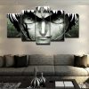 Naruto Art From Dragon Balls Z - Cartoon 5 Panel Canvas Art Wall Decor