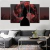 Naruto Itachi Uchiha Poster Anime - 5 Panel Canvas Art Wall Decor