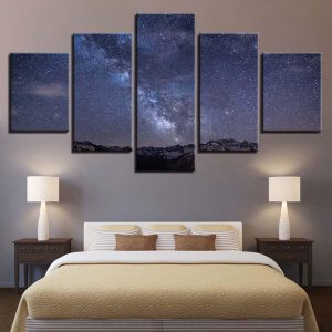 Natural - Nature 5 Panel Canvas Art Wall Decor