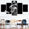 Nba Sport Start Michael Jordan - Sport 5 Panel Canvas Art Wall Decor