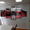 Never Stop Hustling - Automative 5 Panel Canvas Art Wall Decor