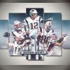 New England Patriots 2 - Sport 5 Panel Canvas Art Wall Decor