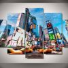 New York City 2 - Nature 5 Panel Canvas Art Wall Decor