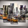 New York City 3 - Nature 5 Panel Canvas Art Wall Decor