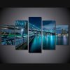 New York City 7 - Nature 5 Panel Canvas Art Wall Decor