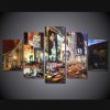 New York City 9 - Nature 5 Panel Canvas Art Wall Decor