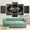 New York Jets Sports - Sport 5 Panel Canvas Art Wall Decor