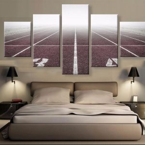 On Your Mark - Sport 5 Panel Canvas Art Wall Decor