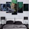 One Piece 12 - Cartoon 5 Panel Canvas Art Wall Decor