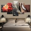 One Punch Man Anime - 5 Panel Canvas Art Wall Decor