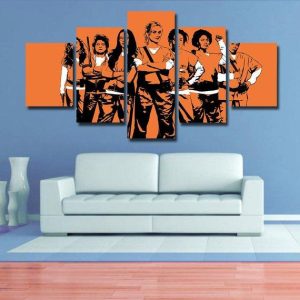 Orange Is The New Black - Movie 5 Panel Canvas Art Wall Decor