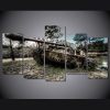 Oruzhie Tank - Army 5 Panel Canvas Art Wall Decor