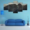 Peak Giewont In Tatra Mountains - Nature 5 Panel Canvas Art Wall Decor