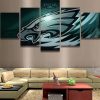 Philadelphia Eagles Football Sport - 5 Panel Canvas Art Wall Decor