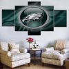 Philadelphia Eagles Football - 5 Panel Canvas Art Wall Decor