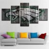 Philadelphia Eagles Team Sport - 5 Panel Canvas Art Wall Decor