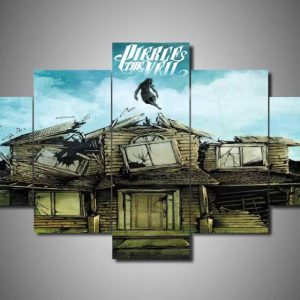 Pierce The Veil - Music 5 Panel Canvas Art Wall Decor