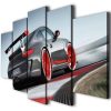 Porsche 911 Gt3 Sport Car - Automative 5 Panel Canvas Art Wall Decor